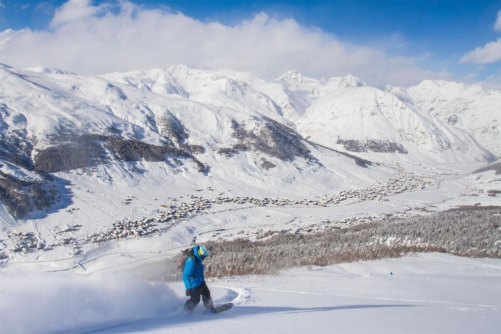 Montivas Lodge Livigno Bagian luar foto